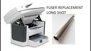 HP laserjet How to remove and install a fuser M1522NF / M1005 / M2727