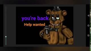 [dc2-Fnaf] (Help Wanted) [You're back ! ] animation by Springtrap animator'dc2 *FULL ANIMATION*