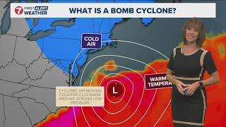 What is a bomb cyclone? Meteorologist Rachel Garceau explains