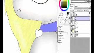 SpeedPaint#3 My Oc Melena