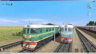 Trainz 19 Карта Крым ( ТЭП60-1029)