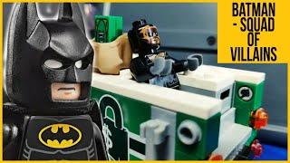 Batman - squad of villains ( lego animation, stop motion )