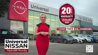 Stop in today and check out the newly renovated Universal Nissan.