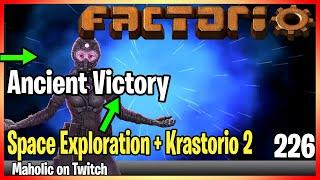 ️Factorio ️ Ancient Stargate Victory   ️Space Exploration + Krastorio 2 ️| Gameplay