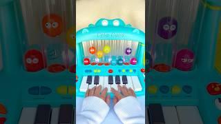 Cute & Fun Hippo Piano! #hippo #shorts #best #viral #popular #cute #trending #popmart #hippo #coco