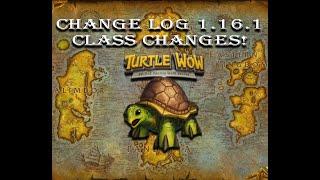 Turtle WoW: 1.16.1 Class Changes!