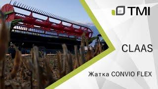 Уникальная жатка CLAAS CONVIO FLEX / Уборка сои 2020 / TMI