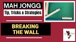 How to Play MAHJONGG Breaking the Wall Mah Jongg Class NMJL Lessons learn #mahjong