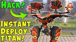 INSTANT TITAN Deploy HACK or BUG? War Robots FFA Gameplay WR