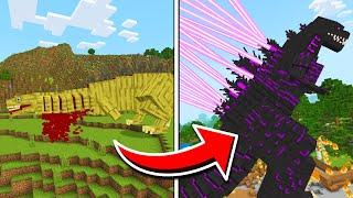 Shin Godzilla MOD in Minecraft Pocket Edition