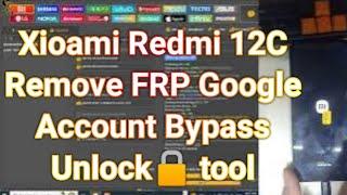 redmi 12C frp bypass miui 14 unlock tool /redmi 12C frp bypass/redmi note 12C frp bypass miui 14