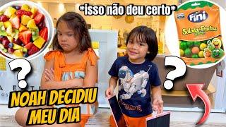 MY BROTHER DECIDED MY DAY!! *Noah doesn't know how to choose* 