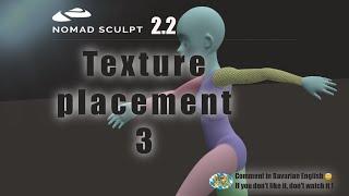 Nomad Sculpt - Textures Placement 3 - Seamless Textures - 3D printing (V2.2 - 4.5.2025)