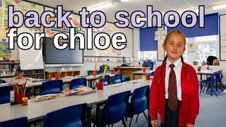 BACK TO SCHOOL FOR CHLOE!!