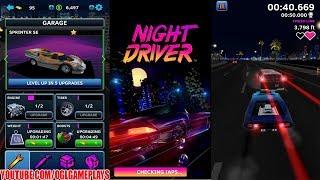 Night Driver Android iOS Gameplay (By Atari, Inc.)