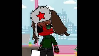 С Днём рождения Россия(Видео старое)#countryhumans#Страны#россия#рсфср#ссср#shorts#Гача