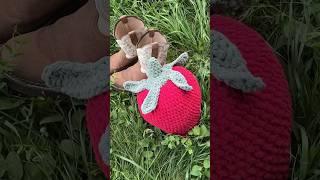 CROCHET WITH ME: Strawberry Plushie Part 2 #crochetforbeginners #crochetwithme #crochetplushie