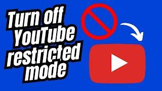 How To FIX & TURN OFF YouTube Restricted Mode Turned On By Your Network Administrator | (PC)