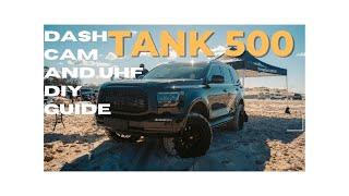 SAVAGE OFF ROAD : Installing the 70mai Dash Cams and Uniden XTRAK80 Pro in Your Tank 500!