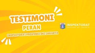 Testimoni Peran Inspektorat Provinsi DKI Jakarta