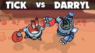 TICK vs DARRYL Brawl Stars