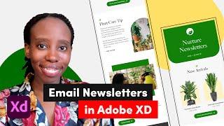 Email Newsletters in Adobe XD