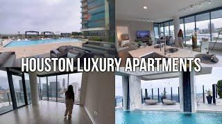 HOUSTON LUXURY APARTMENT TOURS | On the hunt for a New Home