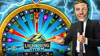 INSANE $250,000 WIN ON THE NEW LIGHTNING STORM WHEEL!