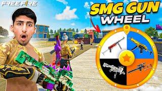 Smg only In Wheel ChallengeMp40 Ump And More- Free Fire India