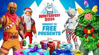 Fortnite Winterfest 2024! (NEW PRESENTS)