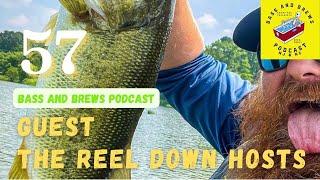 The hosts from THE REEL DOWN on Paddle N Fin drop in | Bass and Brews Fishing Podcast E57