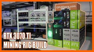 RTX 3070 Ti Nvidia GPU Mining Rig Build - The Mining Bunker's Hashrate Grows!