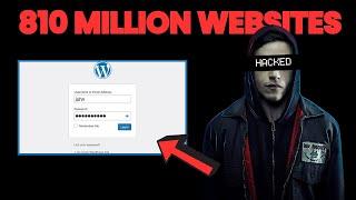 How I Hacked 810 Million Websites | Wordpress Hacking