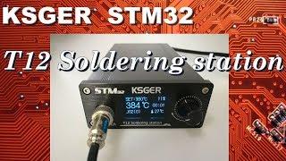 KSGER Паяльная станция Т12.STM32 v2.01 soldering station.