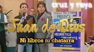 "Ni libros ni chatarra" Juan de Dios, Gitano. Cruz y Raya. Humor con mayúsculas Juan Muñoz Cómico