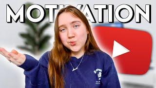 How to Stay MOTIVATED as a SMALL YOUTUBER in 2021!