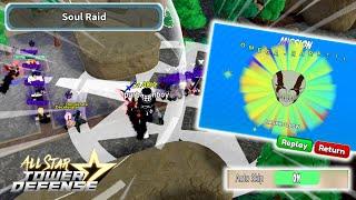 (Banner Units Only) Soul Raid Feat. 6Star ASTA | Solo Gameplay | Roblox All Star Tower Defense