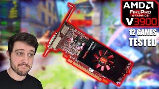 AMD FirePro V3900 | Gaming on a Professional GPU from a Decade ago!