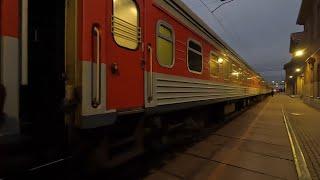 Train Vilnius - Klaipeda / We are traveling in a coupe wagon