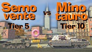 WOT Blitz Can Semovente M41 Destroy Minotauro