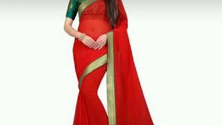 Sanjana Designer Chiffon Womens Sarees