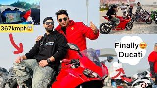 Finally Ducati367kmph/- Training back workoutin ladakh️