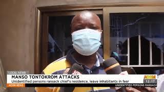 Unidentified person ransack chief's residence leaves inhabitant in fear- Adom TV (26-4-21)