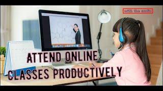 How to attend to online classes productively / GM study vlog/ GM craft ideas