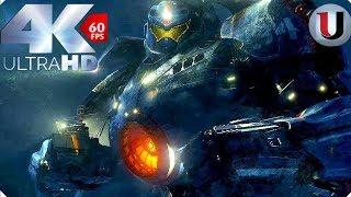 Pacific Rim 2013 Gipsy Danger vs Knifehead Movie Clip (4K HD)