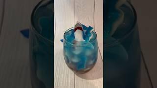 Shark attack drink. #nonalcoholic #mocktail