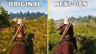 The Witcher 3 Next-Gen Vs Original Graphics Comparison (The Witcher 3 Remaster Vs Original) In-Depth