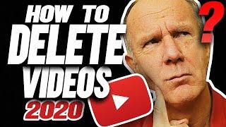 HOW TO DELETE VIDEOS ON YOUTUBE 2022 (Computer, iPad, iPhone, Android)