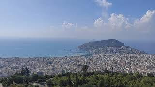 View from point I love Alanya. Turkey. Вид со смотровой площадки I love Alanya.