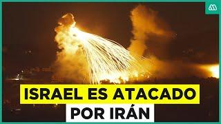 Israel es atacado por Irán: Primeros registros del bombardeo